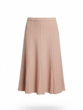 Women's Blush A-Line Midi Skirt